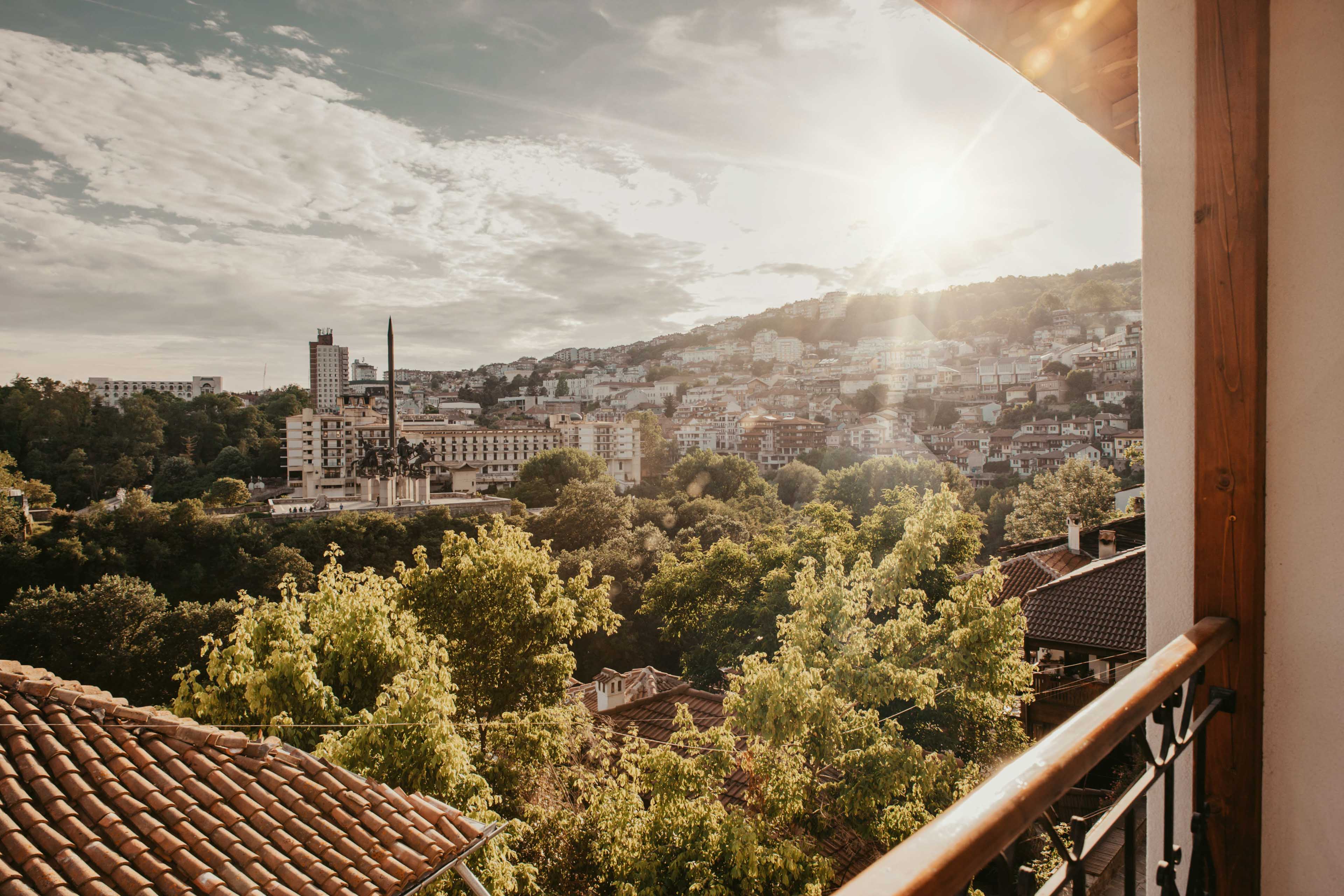 Panoramic View of Veliko Tarnovo