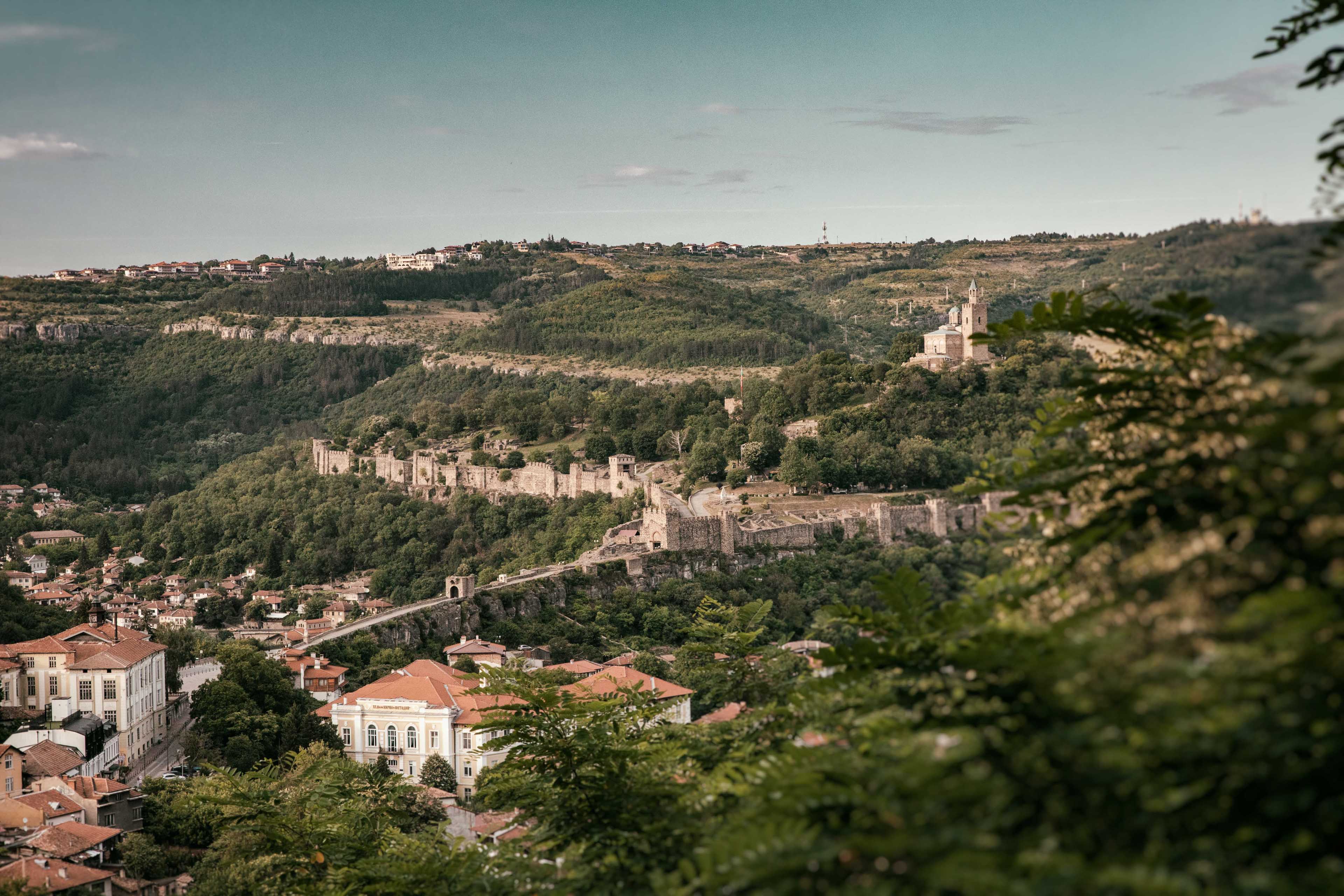 Panoramic View of Veliko Tarnovo